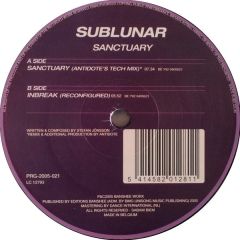 Sublunar - Sublunar - Sanctuary - Progrez