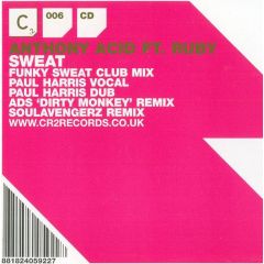 Anthony Acid Feat Ruby - Anthony Acid Feat Ruby - Sweat - CR2