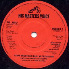 Sarah Brightman & Paul Miles-Kingston - Sarah Brightman & Paul Miles-Kingston - Pie Jesu - His Master's Voice