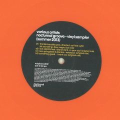 Various Artists - Various Artists - Nocturnal Groove: Vinyl Sampler (Summer 2013) (Orange Vinyl) - Nocturnal Groove