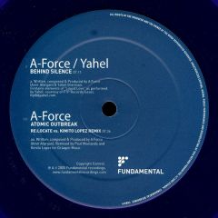 A Force Feat Yahel - A Force Feat Yahel - Behind Silence (Blue Vinyl) - Fundamental
