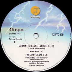 Fat Larry's Band - Fat Larry's Band - Lookin For Love Tonight - Fantasy