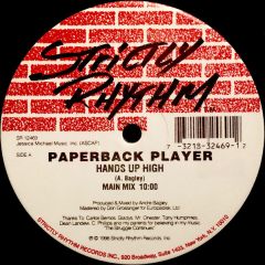 Paperback Player - Paperback Player - Hands Up High - Strictly Rhythm