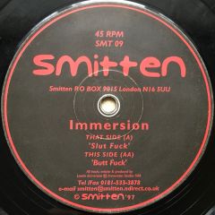 Immersion - Immersion - Sl*t Fu*k / Butt Fu*k - Smitten