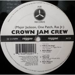 Crown Jam Crew - Crown Jam Crew - I Write The Song - AV8