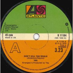 YES - YES - Don't Kill The Whale - Atlantic