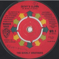 The Everly Brothers - The Everly Brothers - Cathy's Clown - Warner Bros. Records