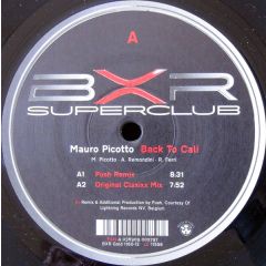 Mauro Picotto - Mauro Picotto - Back To Cali - Bxr Gold