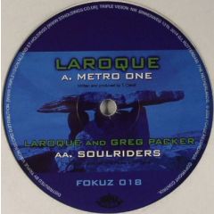 Laroque & Greg Packer - Laroque & Greg Packer - Metro 1 (White Vinyl) - Fokuz
