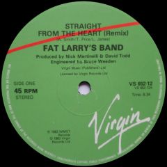 Fat Larry's Band - Fat Larry's Band - Straight From The Heart (Remix) - Virgin