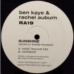 Ben Kaye & Rachel Auburn - Ben Kaye & Rachel Auburn - Sunshine - RA