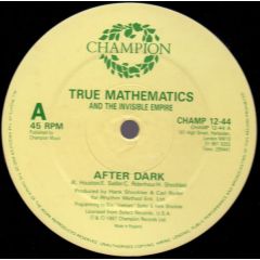 True Mathematics - True Mathematics - After Dark - Champion