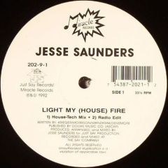 Jesse Saunders  - Jesse Saunders  - Light My (House) Fire - Miracle