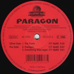 Paragon - Paragon - The Poets - Frankfurt Beat Productions