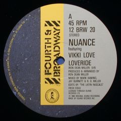Nuance Feat. Vikki Love - Nuance Feat. Vikki Love - Loveride - 4th & Broadway