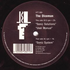 The Diceman - The Diceman - Sonic System - Vivatonal