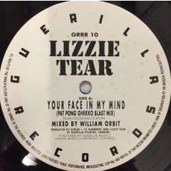 Lizzie Tear - Lizzie Tear - Your Face In My Mind - Guerilla