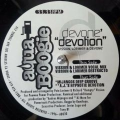 Devone' - Devone' - Devotion - Aqua Boogie Records