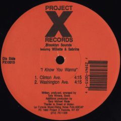 Brooklyn Sounds - Brooklyn Sounds - I Know You Wanna - Project X