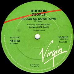 Hudson People - Hudson People - Boogie On Downtown - Virgin