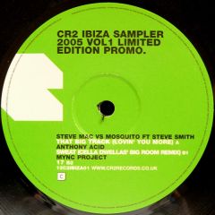 Steve Mac / Anthony Acid / Mync Project - Steve Mac / Anthony Acid / Mync Project - That Big Track (Vocal Mix) / Sweat / 17 - CR2