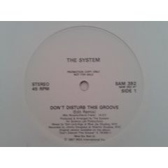 The System - The System - Don't Disturb This Groove - Atlantic