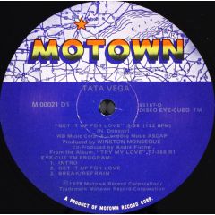 Tata Vega - Tata Vega - Get It Up For Love - Motown