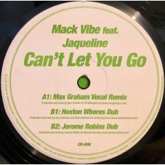 Mack Vibe Ft Jacqueline - Mack Vibe Ft Jacqueline - Can't Let You Go - Curvve