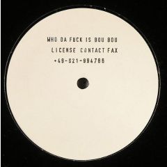 DJ Darkzone - DJ Darkzone - Who Da Fu*k Is Bou Bou - Manifold Records Music & Marketing