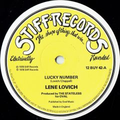 Lene Lovich - Lene Lovich - Lucky Number - Stiff Records
