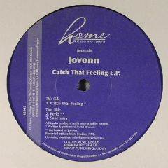 Jovonn - Jovonn - Catch That Feeling EP - Home Recordings