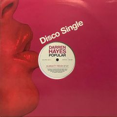 Darren Hayes - Darren Hayes - Popular - Columbia