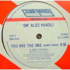 'Om' Alec Khaoli - 'Om' Alec Khaoli - You Are The One (Bambo Wangu) - Emergency Records