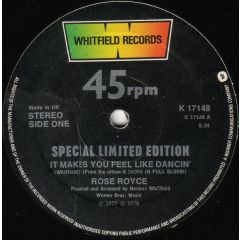 Rose Royce - Rose Royce - It Makes You Feel Like Dancin - Whitfield