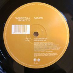 Tarrentella Project Iv - Tarrentella Project Iv - Saturn - Whoop