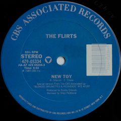 The Flirts - The Flirts - New Toy - CBS Associated Records