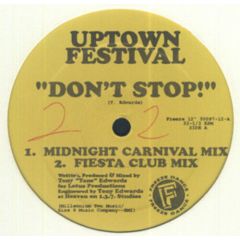 Uptown Festival - Uptown Festival - Don't Stop! - Freeze Dance