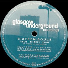 Sixteen Souls - Sixteen Souls - On My Mind - Glasgow Underground