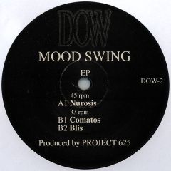 Project 625 - Project 625 - Mood Swing EP - Dow Records