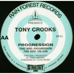 Tony Crooks - Tony Crooks - Progression - Rain Forest Records