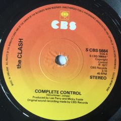 The Clash - The Clash - Complete Control - CBS