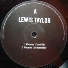 Lewis Taylor - Lewis Taylor - Whoever - Island