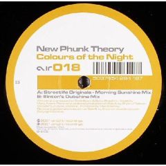 New Phunk Theory - New Phunk Theory - Colours Of The Night - Airtight