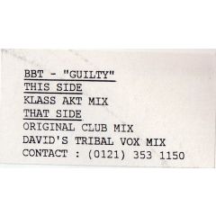 BBT - BBT - Guilty - Not On Label