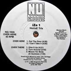Ize 1 - Ize 1 - House Trix - Nu Groove