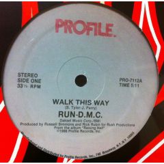 Run Dmc - Run Dmc - Walk This Way (Ltd Sealed Copies) - Profile Re-Press