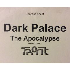 Dark Palace - Dark Palace - The Apocalypse - White