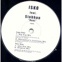 Isko - Isko - Rent - Reflex Recordings