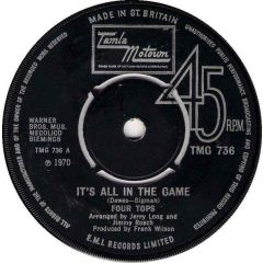 Four Tops - Four Tops - It's All In The Game - Motown