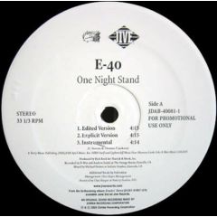 E-40 - E-40 - One Night Stand - Jive